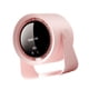 thumbnail image 2 of Ventilador de escritorio silencioso, ventilador de sobremesa o colgante, ventilador portátil de aire acondicionado personal Rosa, 2 of 9