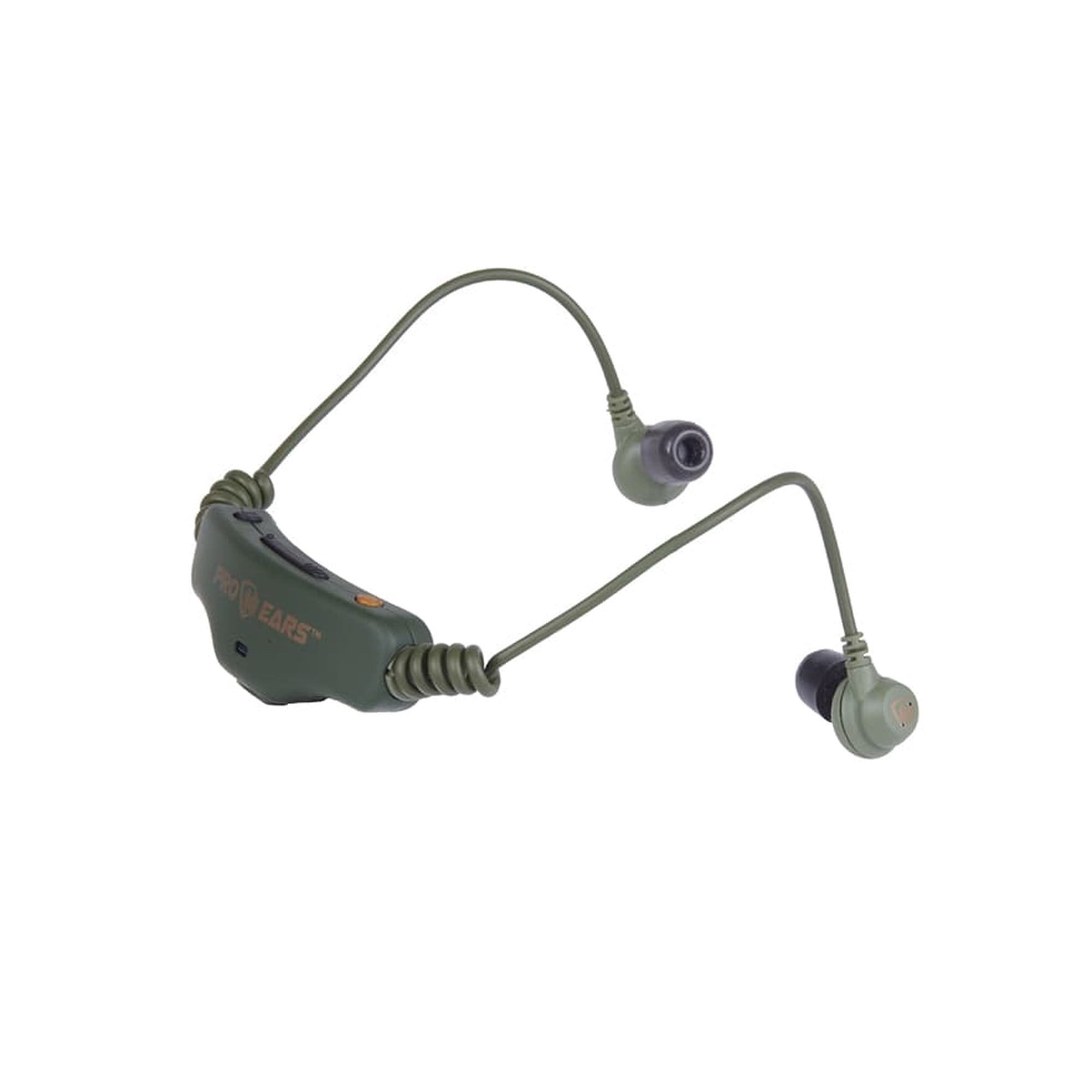 Altus Pro Ears Stealth 28 HT Electronic Hearing Protection – In-Ear Shooting Ear Protection, NRR 28 Noise Reduction, Sound Amplification, Rechargeable, Green