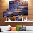 thumbnail image 3 of Ciel Nuageux et Vagues Orageuses - Impression sur Toile, 3 of 4