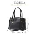 thumbnail image 2 of Bolsa Tote Camille, Bolsa de Mano, Asas Largas negro Tote, 2 of 10