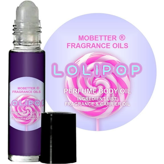 Lolipop Perfume Fragrance Body Oil by Mobetter Fragrance Oils