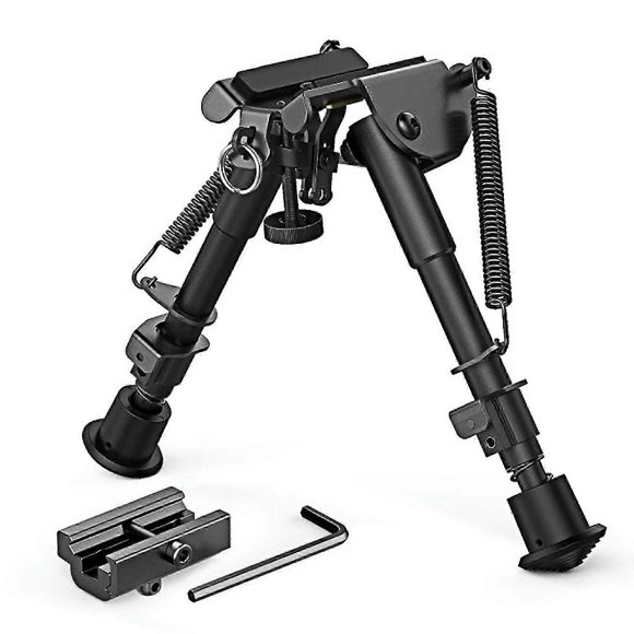 High & Low Temperature Resistant Tactical Bipod, Shockproof Antiskid for All-Terrain Shooting Experiences