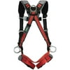 MSA 10105949 EVOTECH Harness with Back, Hip and Chest D-Rings, Qwik-Connect Leg Straps/Chest Strap, Shoulder and Leg Padding, X-Large