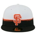thumbnail image 2 of Men's New Era  Black/White San Francisco Giants Paint Stroke 59FIFTY-Fitted Hat, 2 of 5