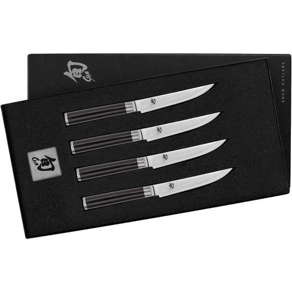 Shun Classic 4" Paring Knife, VG-MAX Core with Damascus Stainless Steel Cladding, Pakkawood Handle, Fruit and Vegetable Knife for Peeling and Cutting