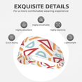 thumbnail image 3 of colorful Math ruler Print Headbands for Women Men, Workout Elastic Sweat Band for Yoga Running Cycling Gym Exercise Non Slip Head Bands for Women's Hair, 3 of 5