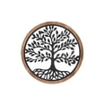 thumbnail image 1 of IH Casa Decor Wood Framed Metal Tree Of Life Wall Art, 1 of 3