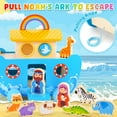 thumbnail image 2 of Toddlers Noah's Ark Toys with Wooden Animal Shape Sorters, Baptism Gifts for Girls Boys 1 2 3 4 Years Old, Montessori Educational Toys for Toddlers 1-3, Bible Story Book for Kids Ages 2-4, 2 of 7