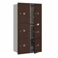 thumbnail image 3 of Salsbury Industries Recessed USPS Aluminum 7 Unit 4C Horizontal Parcel Locker, 3 of 4