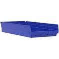 thumbnail image 6 of Akro-Mils 30174 Plastic Nesting Shelf Bin Storage Box, 24" Deep, Blue - Set of 6, 6 of 6