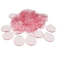 thumbnail image 1 of 100pcs fichas de póker monedas casino suministro familia juegos accs rosa rosado Sunnimix 100 piezas de fichas de póker, 1 of 7