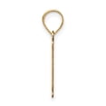thumbnail image 2 of Diamond2Deal 14K Pendentif Initial Lettre I en Or Jaune Gravé pour Femmes, 2 of 5