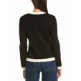 thumbnail image 2 of Bruno Magli womens  Wool Cardigan, m, Black, 2 of 3