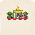 thumbnail image 4 of Inktastic 50% Mexican 100% Awesome Boys or Girls Toddler T-Shirt, 4 of 5