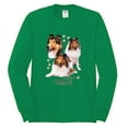 thumbnail image 2 of If It's Not a Collie It's Just a Dog Gift | Mens Dog Lover Long Sleeve T-Shirt, Kelly, 3XL, 2 of 4