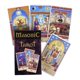thumbnail image 1 of Baraja de cartas de Tarot con tamiz de aleta, baraja de Tarot, guía de adivinación del destino, juegos de mesa en inglés para regalo familiar, juego de fiesta Fivean unisex, 1 of 2