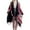 Navy 1, variant on Hontri Scarf Shawl in Sale, Women's Travel Plaid Shawl Wrap Front Open Poncho Warm Oversized Sweater Casual Cardigan Shawl Suitable for Autumn and Winter Shawl Wraps for Women Black