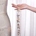 thumbnail image 2 of Handmade Wedding Belt Bridal Belt with Rhinestones for Wedding Dress Bridal Gown,Gold, 2 of 7