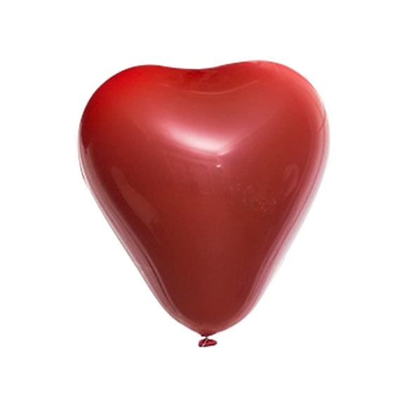 Valentine's Day Decorations,Premium Heart Shaped Pomegranate Red Balloons for Anniversaries Or Wedding Double Layer and Singles Party Ornaments