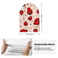 thumbnail image 2 of Gaeub Red Ladybug Print Unisex Knitted Hat,Warm Winter Beanie,Unisex Fashion Knit Cuffed Cap,Ski Hat for Men and Women, 2 of 6