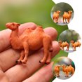 thumbnail image 4 of 10pcs Camel Figurines Lifelike Camel Models Miniature Animals Statues Action Figures, 4 of 8