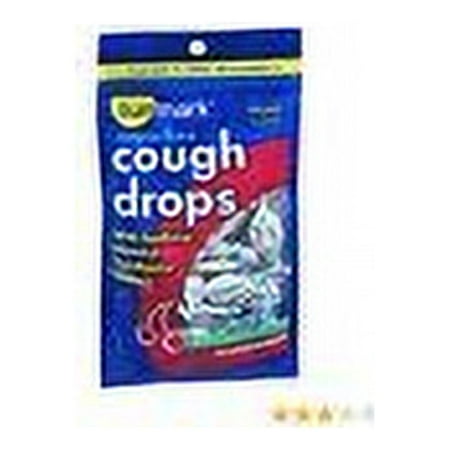 Sunmark Sugar Free Cough Drops W/ Soothing Menthol Eucalyptus, 25ct, 5-Pack