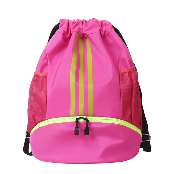 Mochila con faja, bolsa de viaje, bolsa de almacenamiento de ropa deportiva y fitness, bolsa de baloncesto, una generación de