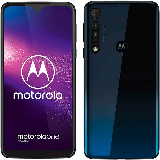 Celular MOTOROLA Moto One Macro 4GB 64GB Android Octa Core