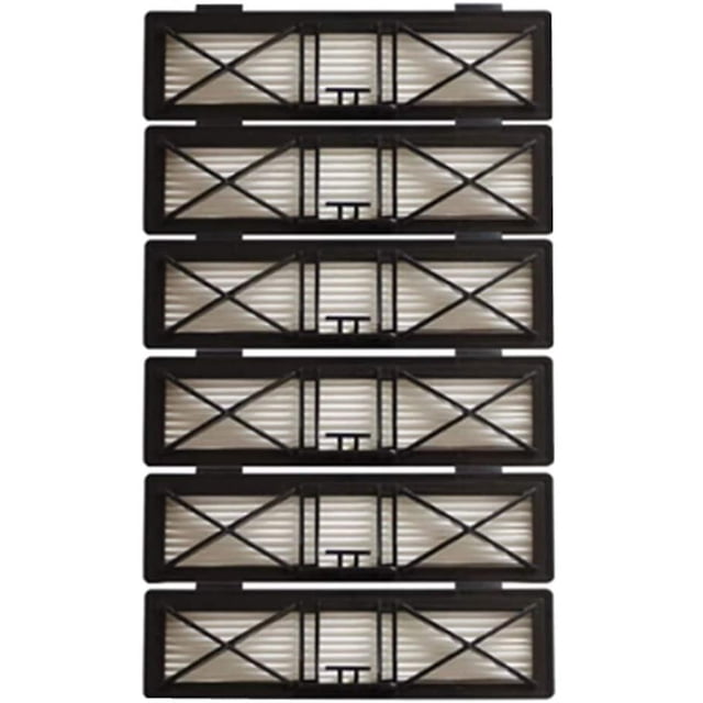 Paquete de 6 filtros Hepa para Neato Botvac D7 D3 D4 D5 D6 D70 D75 D80 D85 para Neato Botvac 75e 80 filtros JFHHH pequeña