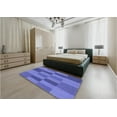 thumbnail image 5 of Ahgly Company Machine Washable Indoor Rectangle Transitional Blue Area Rugs, 2' x 3', 5 of 7