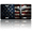 American Flag, variant on 1 Pcs 2D Flat License Plate Covers & Frames, grateful thankful For Decorative Front, Waterproof For Decoration Aluminum License Plate Covers & Frames Cover For Men Women, 12" X 6"
