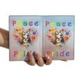 thumbnail image 3 of Peace Love Pride Basset Hound with Rainbow Sunglasses LGBT LGBTQ+ Travel Passport Wallet Bassets Dog Breed Lovers Gifts Idea PU Leather Passport Holder Cover - 01004, 3 of 5