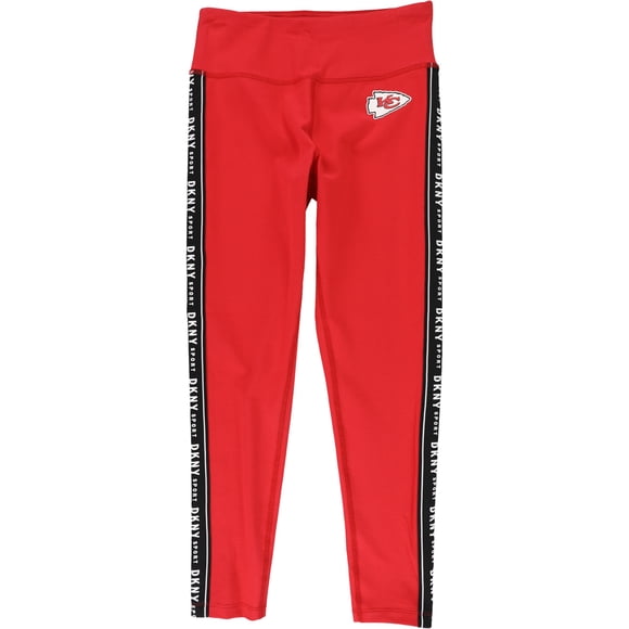 DKNY Mujeres Kansas City Chiefs Compression Athletic Pantalones rojo S/24