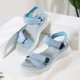 thumbnail image 4 of Sandalias Atléticas Mujeres Antideslizantes para Summer Beach (41) Azul, 4 of 9