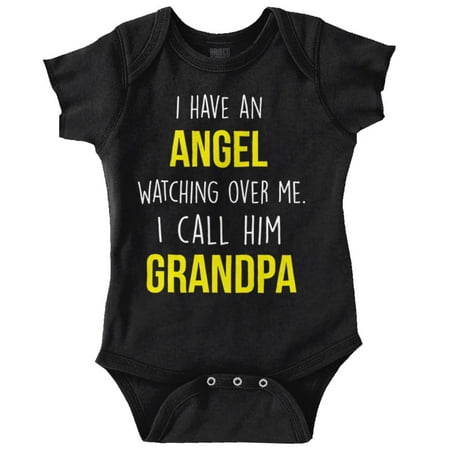 

Sweet Grandfather Angel Love Memories Bodysuit Jumper Girls Infant Baby Brisco Brands 12M