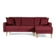 thumbnail image 2 of Sala Modular Reversible De Lino Rojo Modelo Donato, 2 of 11