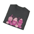 thumbnail image 5 of Coffee Lovers October Pink Month Women Men Novelty T-Shirt, 5 of 5