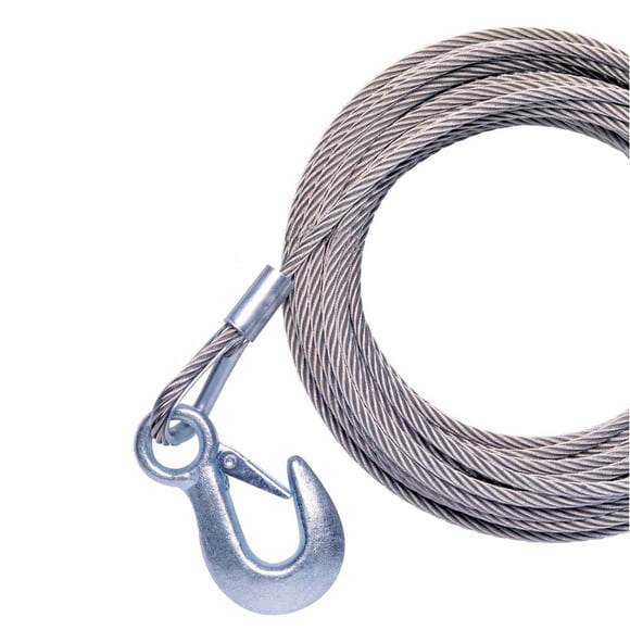 Powerwinch P7185400AJ 50' Galvanized Cable with Hook