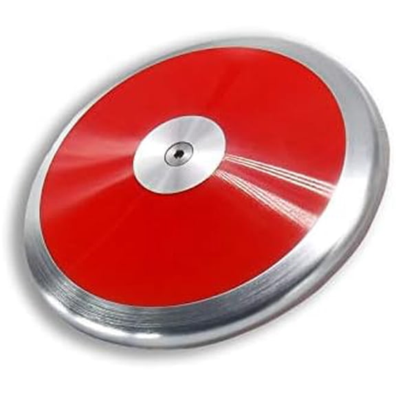 Tc Red Nova Mens Discus 1.6 Kg - 1.6 Kg Discus - Track & Field Discus 1.6 K - High School Boys Throwing Discus - 1.6K Discus - Superb Boys Discus 1.6 Kg For Intermediate/Advanced Throwers