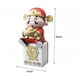 thumbnail image 3 of Figura de resina con forma de loro de , ideal para decoración de interiores en año Nuevo, como centro de mesa, chimenea o vitrina., 3 of 8