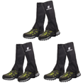 thumbnail image 1 of 3uds. Polainas para piernas Senderismo Zapato impermeable Ligero Hombres Mujeres (M) Negro, 1 of 2
