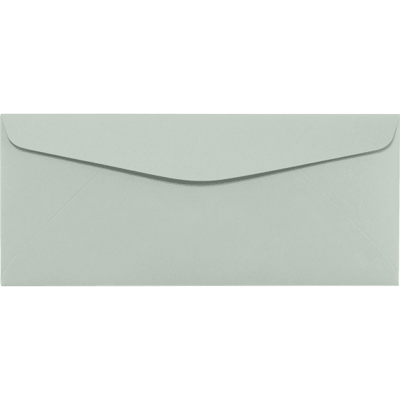 LUXPaper #10 Regular Envelopes, 70lb. Slate Gray, 4 1/8 x 9 1/2, 50 Pack