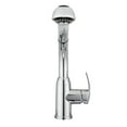 thumbnail image 6 of Dura Faucet Single Hole Hi-Rise Pull-Out Kitchen Faucet for RVs - Chrome, 6 of 8
