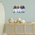 thumbnail image 3 of Stupell Industries Palm Trees in Sun Warmth Landscape Painting Gray Framed Art Print Wall Art, 24 x 16, 3 of 10