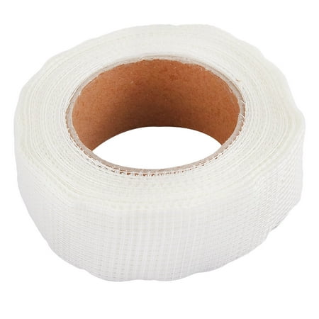 Unique Bargains Sheetrock Drywall Fiberglass Cloth Mesh Joint Tape Roll Off White 13.5cm