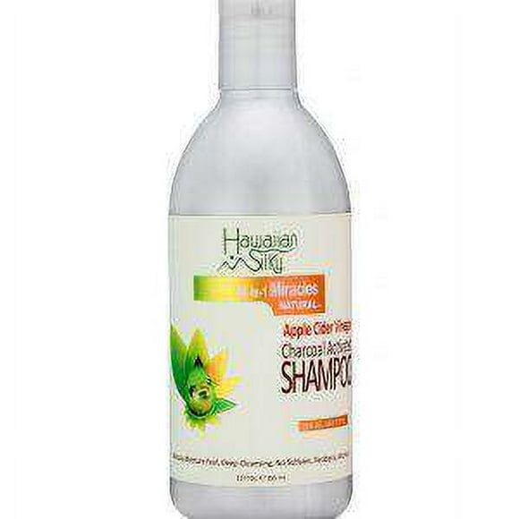 Hawaiian Silky 14 en 1 Miracles Shampooing Naturel au Vinaigre de Cidre de Pomme Charbon Actif