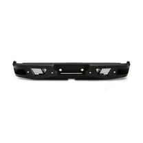 Black Horse Off Road Armour Super Heavy Duty Rear Bumper Matte Black Steel Fits select: 1999-2011,2013-2016 FORD F250