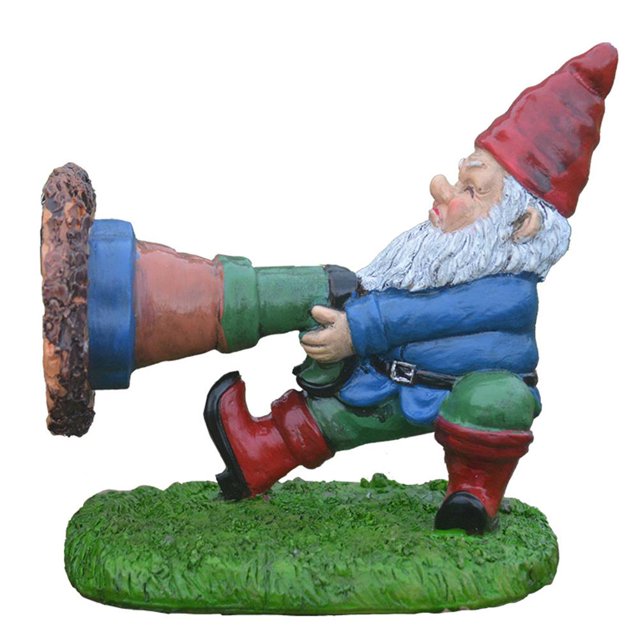 Figuras De Gnomos De Resina Divertidas, Gnomo Adhesivo Creativo Para Jardín, Decoración De Jardín, Estatua, Decoración De Gnomo, Figuritas Decorativas Para El Hogar Yuarrent HA037157-00