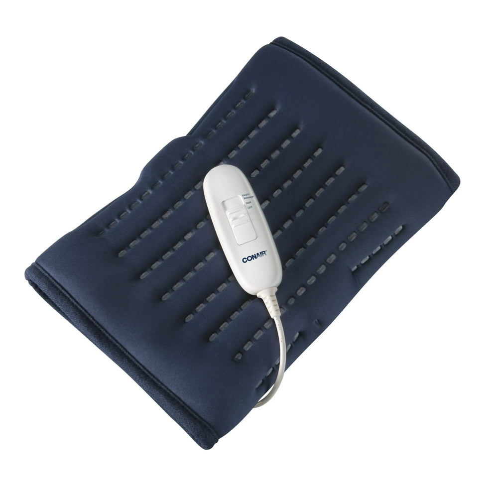 Conair Thermaluxe Massaging Heating Pad, Soothing Heat and Relaxing, 1