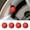 Red, variant on Bling Crystal Diamond Valve Stem Caps, 4 Pack Universal Bling Crystal Rhinestone Car Tire Valve Caps with Rubber Ring Tire Wheel Rim Dust Cover fits Cars, Trucks, Bikes, Motorcycles, Bicycles